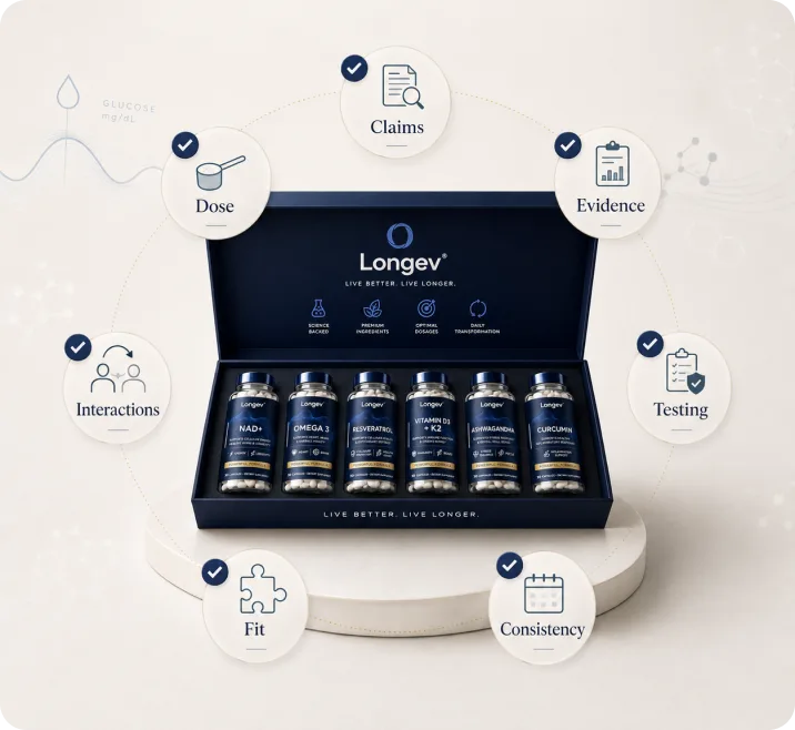 The six Longev formulas with the seven checks to make