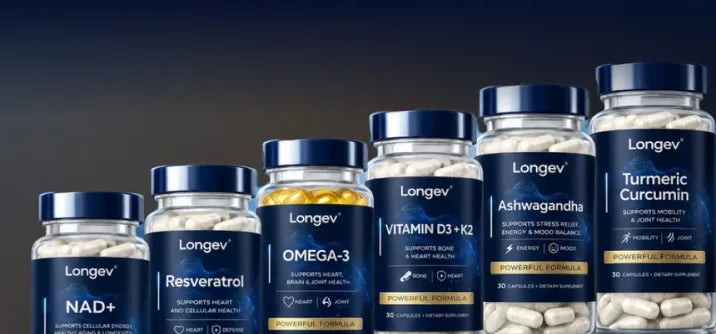 The six Longev formulas