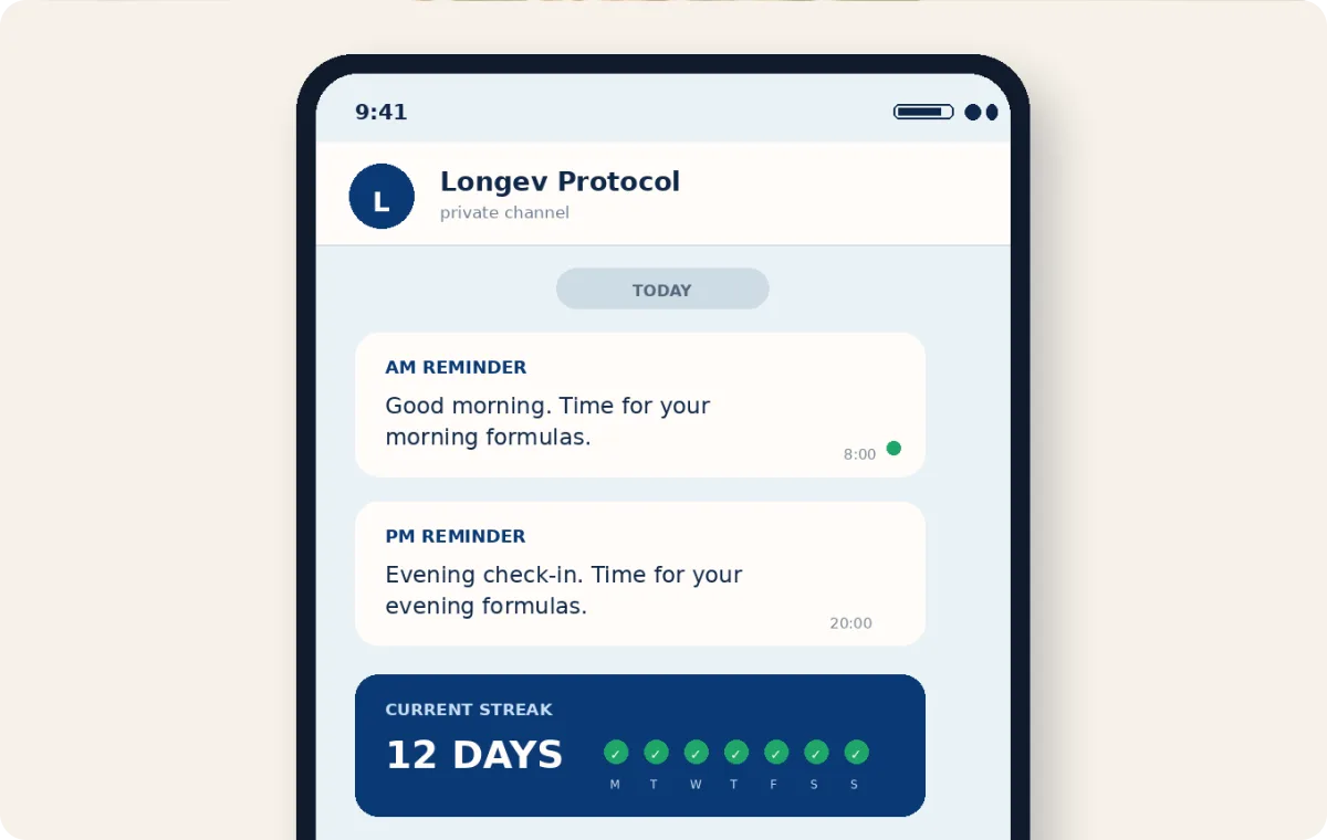Longev protocol