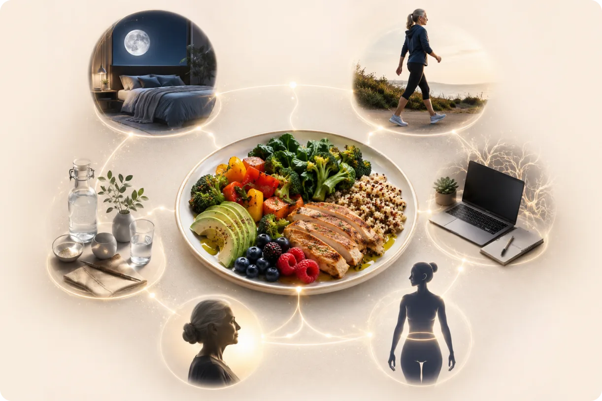 Preparing a balanced meal