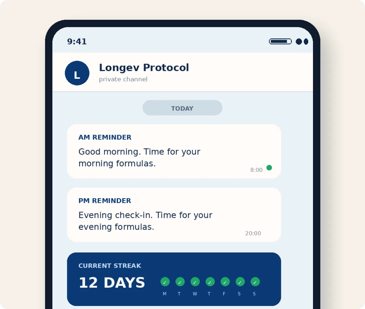 Longev protocol